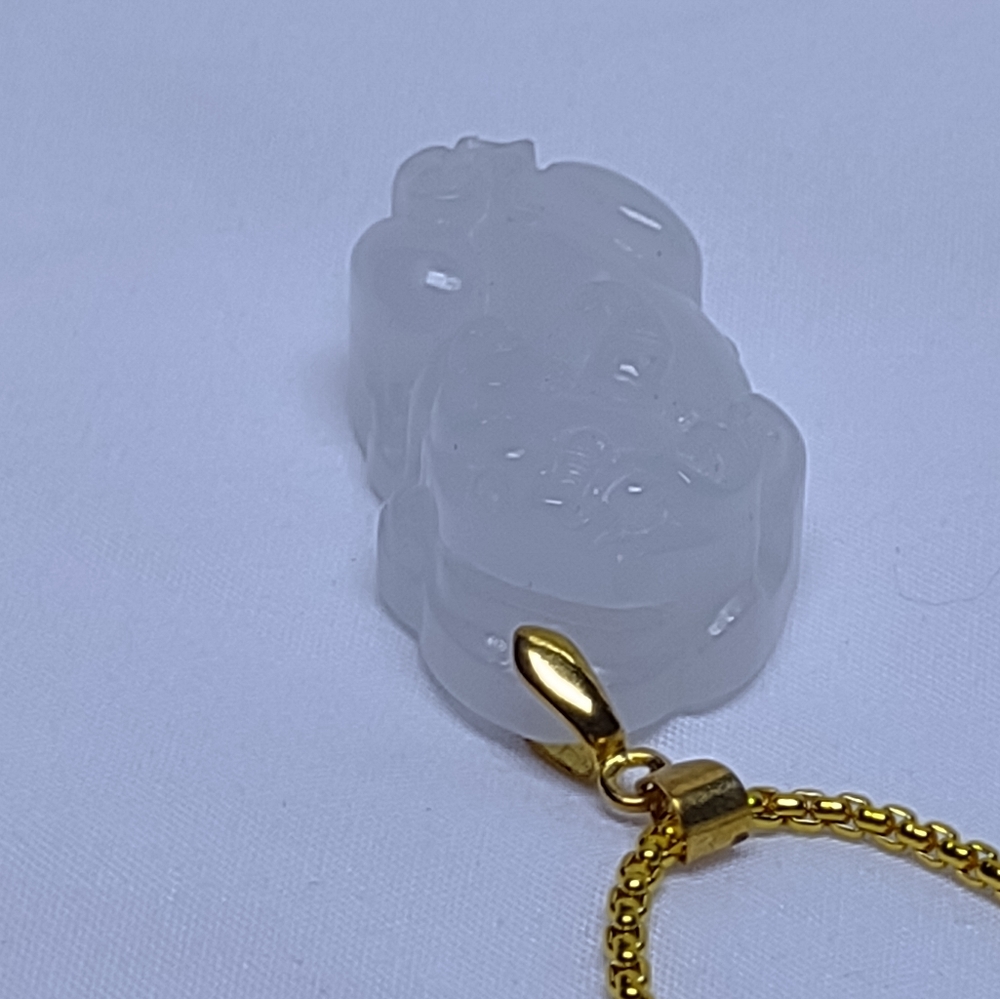 Jadeite pixiu dragon